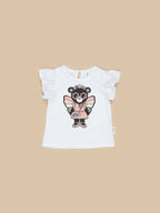 Huxbaby Fairy Bear Frill T-Shirt