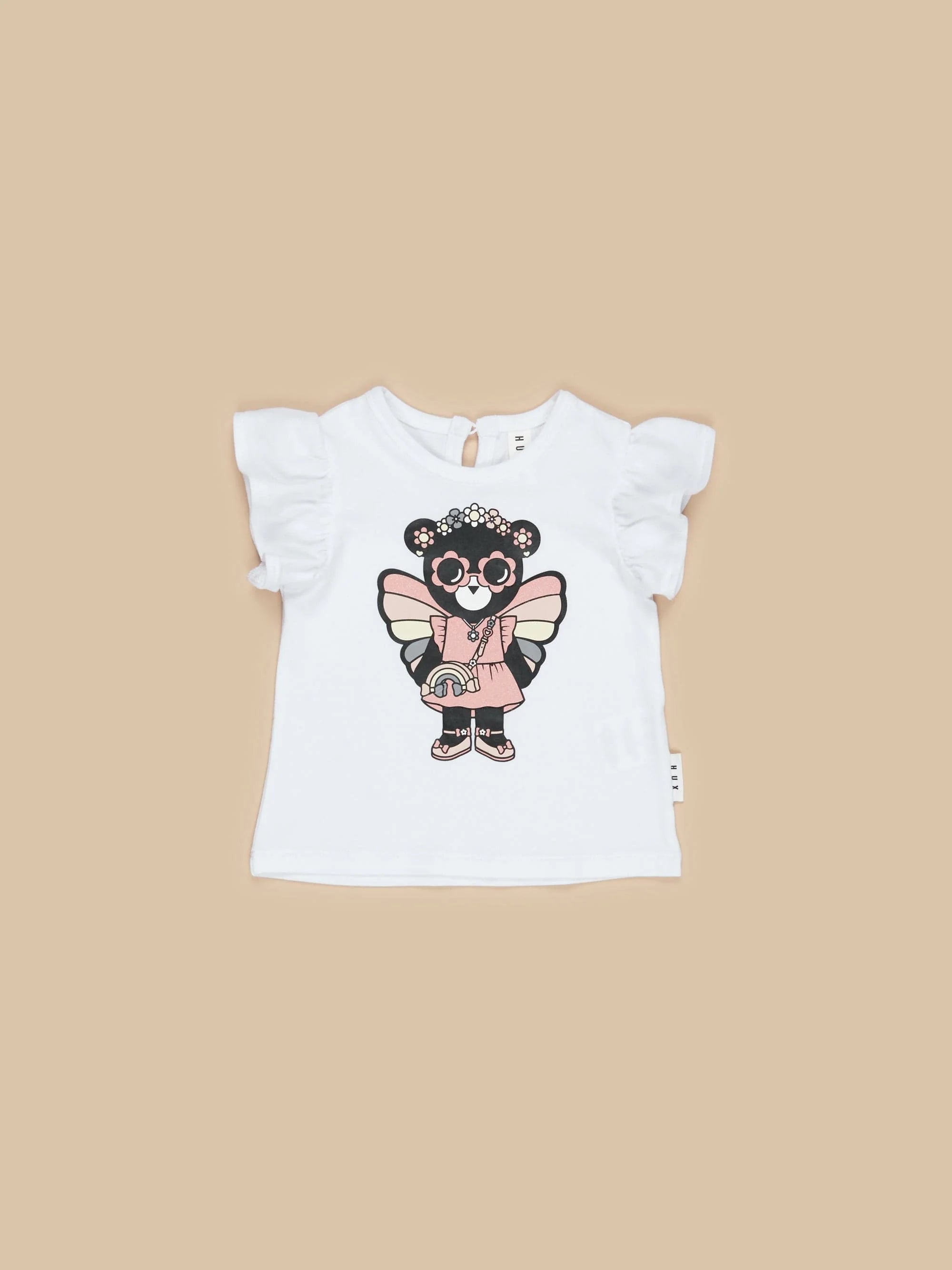 Huxbaby Fairy Bear Frill T-Shirt