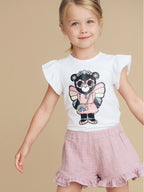 Huxbaby Fairy Bear Frill T-Shirt