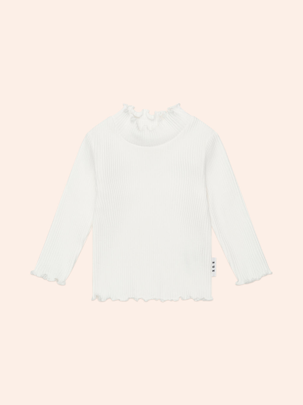 Huxbaby Almond Milk Ribbed Skivvy