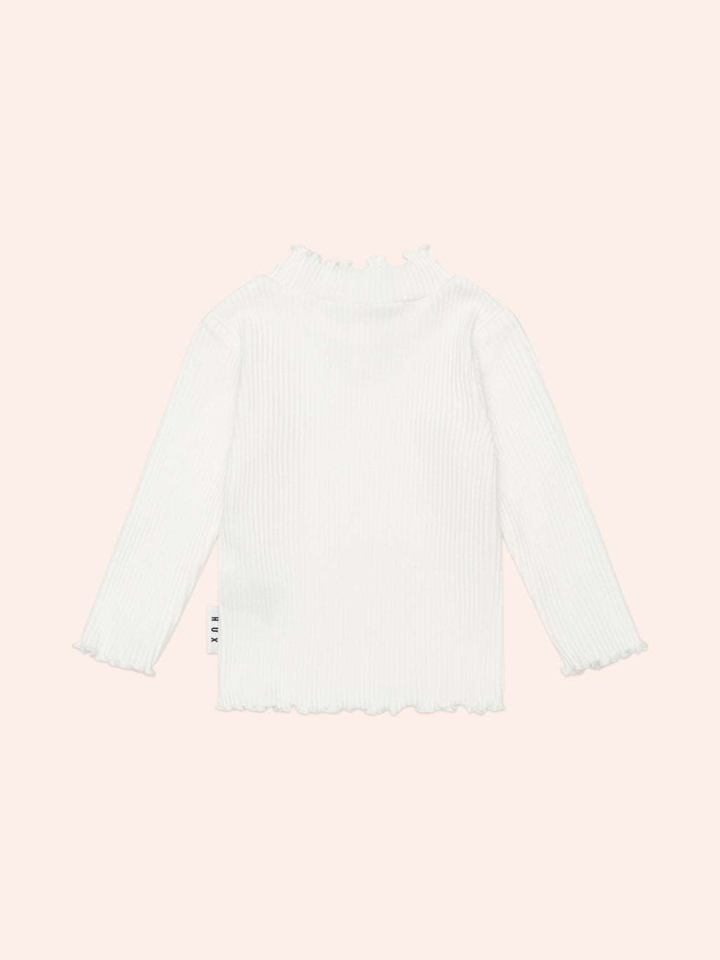Huxbaby Almond Milk Ribbed Skivvy