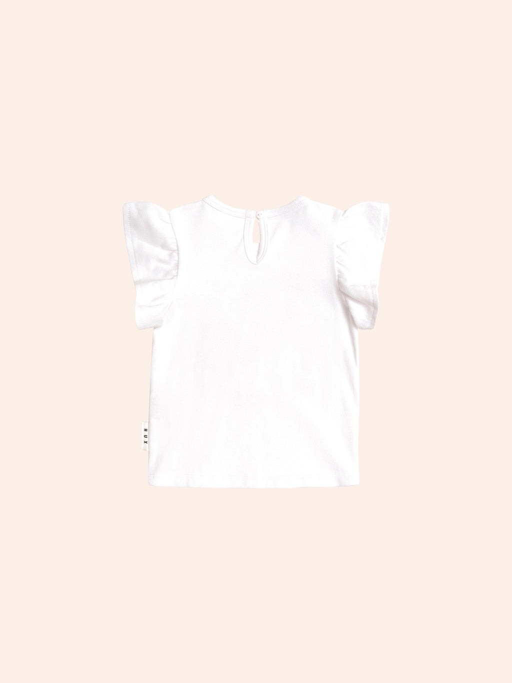 Huxbaby Strawberry Bow Frill Tee