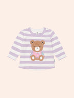 Huxbaby College Hux Orchid Stripe Top