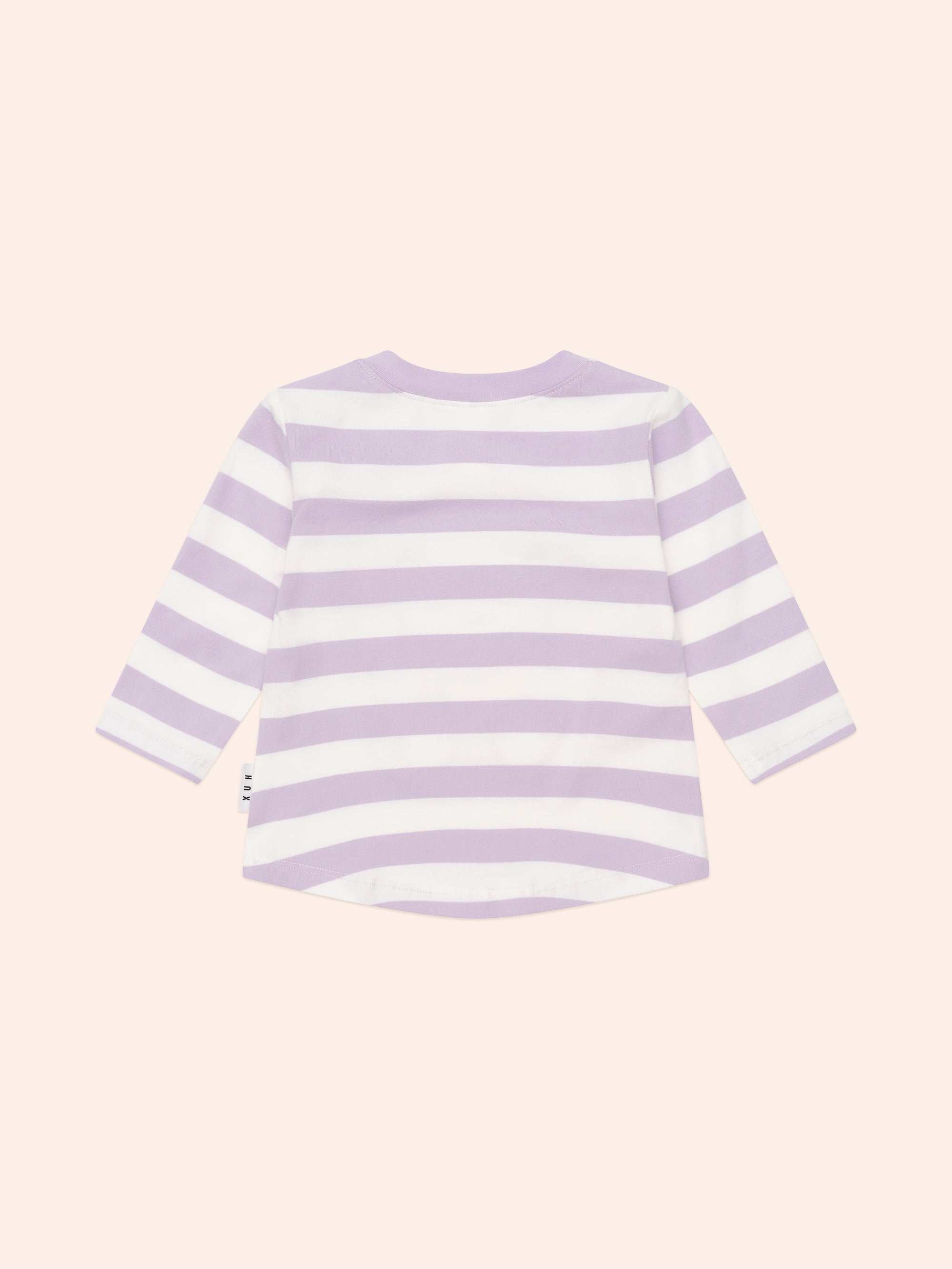 Huxbaby College Hux Orchid Stripe Top