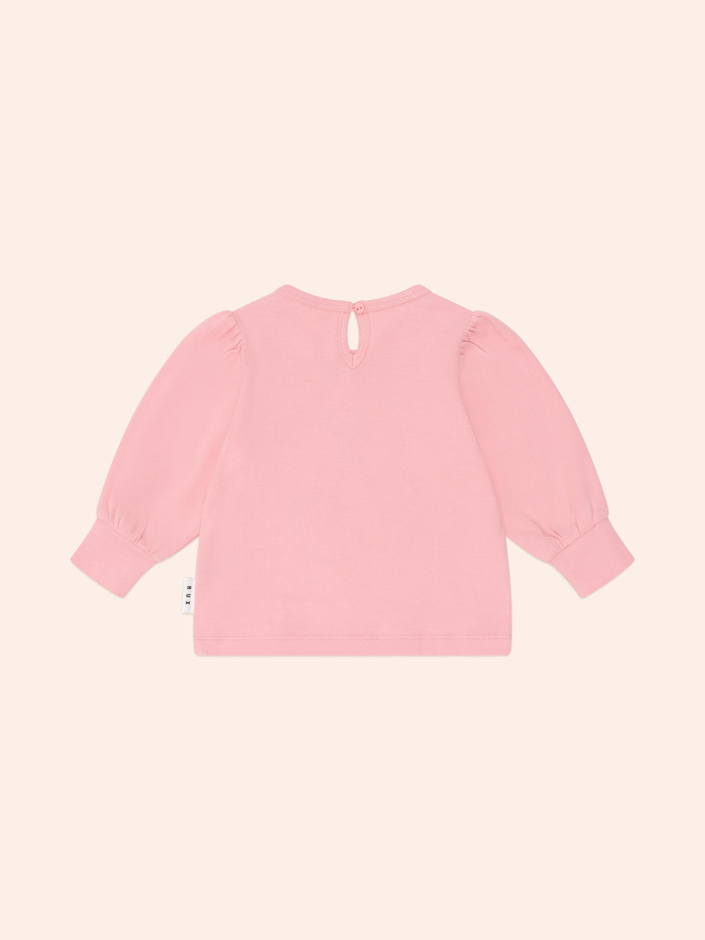 Huxbaby Cherry Bow Puff Sleeve Top