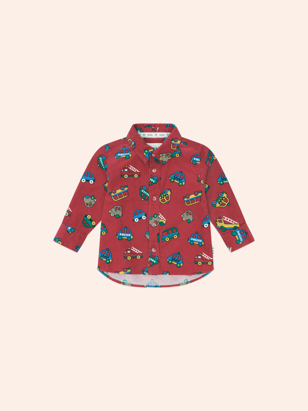 Huxbaby Vroom Vroom Cord Overshirt