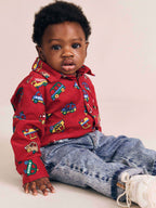 Huxbaby Vroom Vroom Cord Overshirt