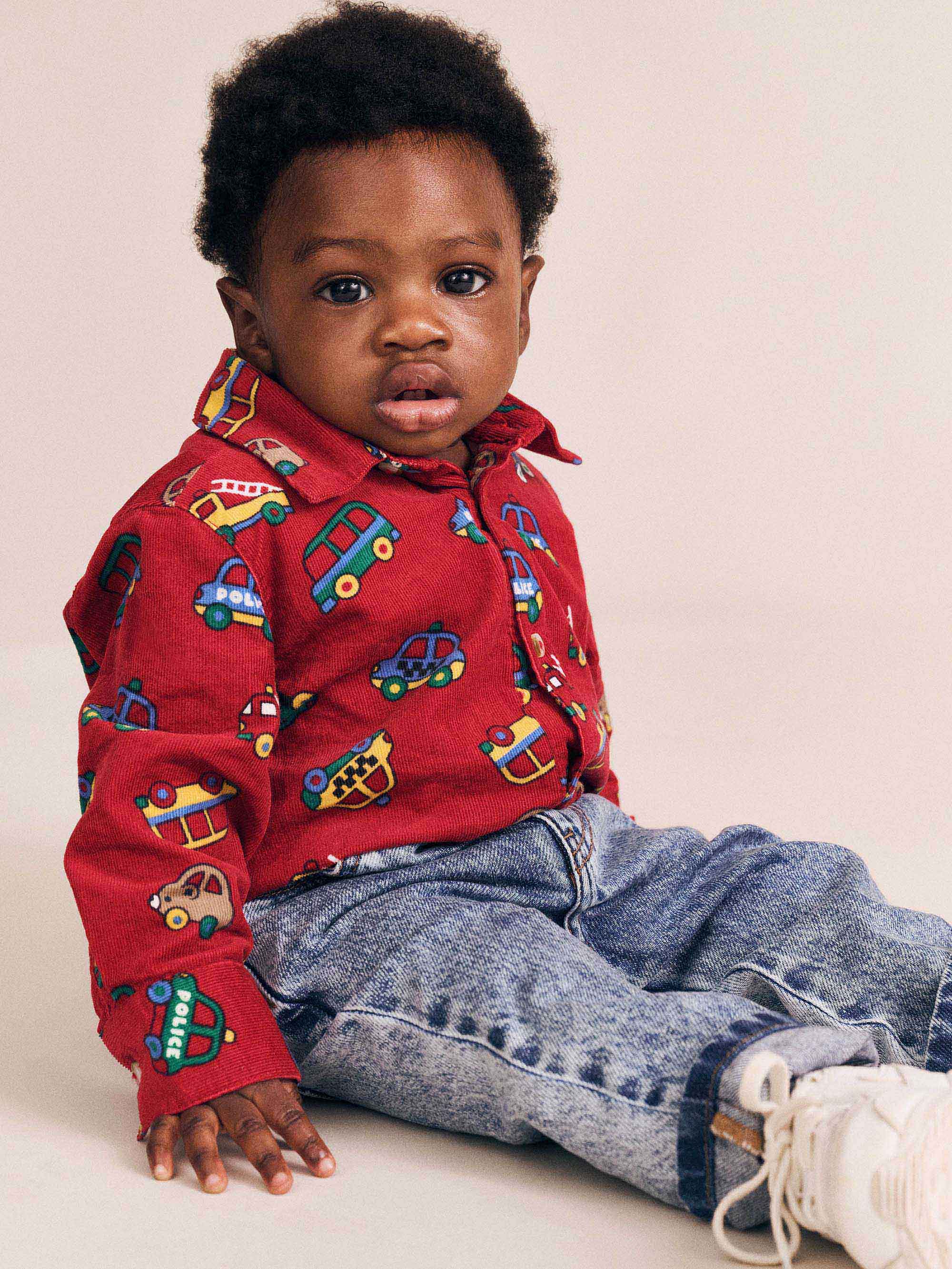 Huxbaby Vroom Vroom Cord Overshirt