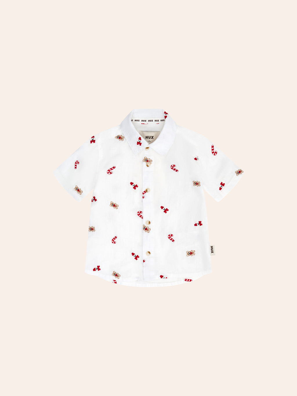 Huxbaby Festive Short Sleeve Shirt