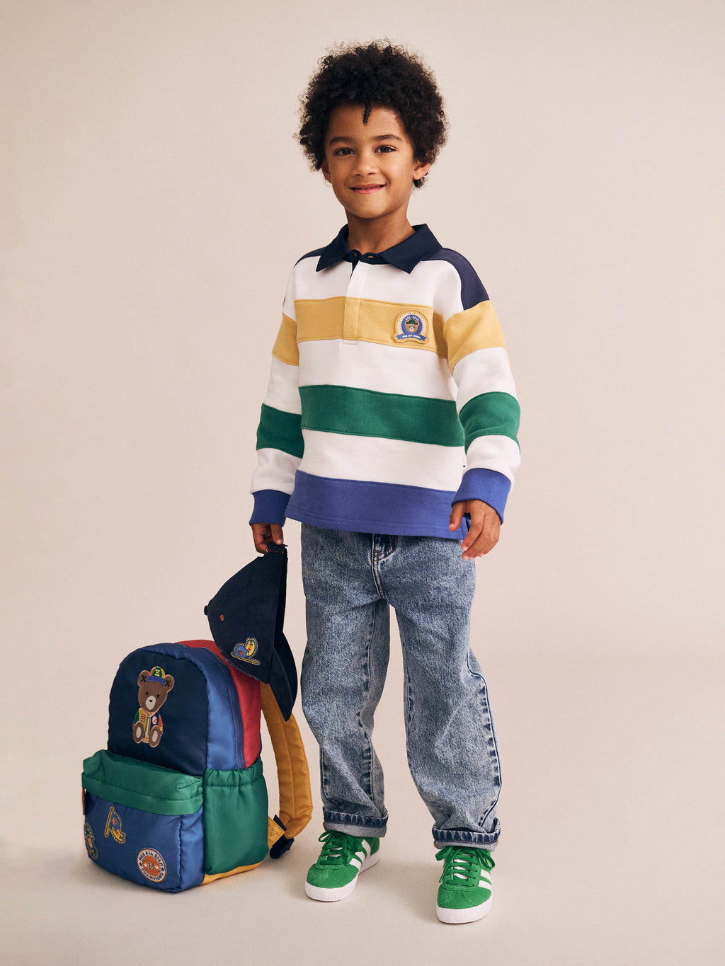 Huxbaby Colour Block Panelled Rugby