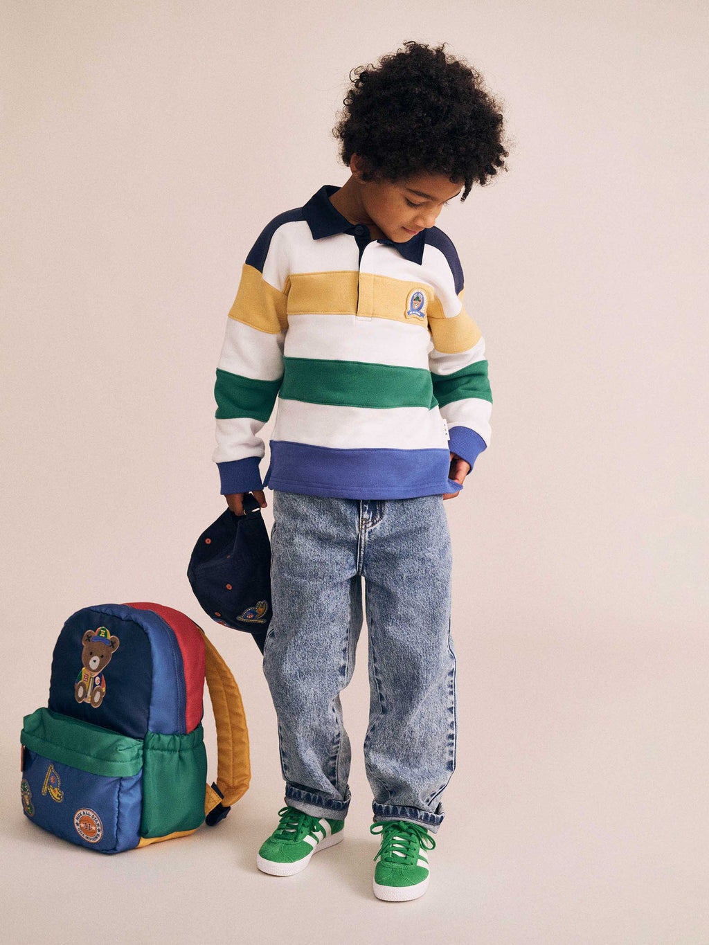 Huxbaby Colour Block Panelled Rugby