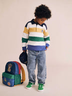 Huxbaby Colour Block Panelled Rugby