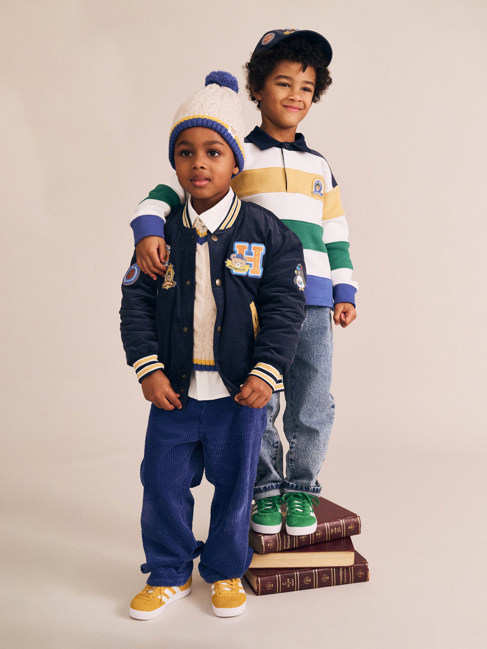 Huxbaby Colour Block Panelled Rugby