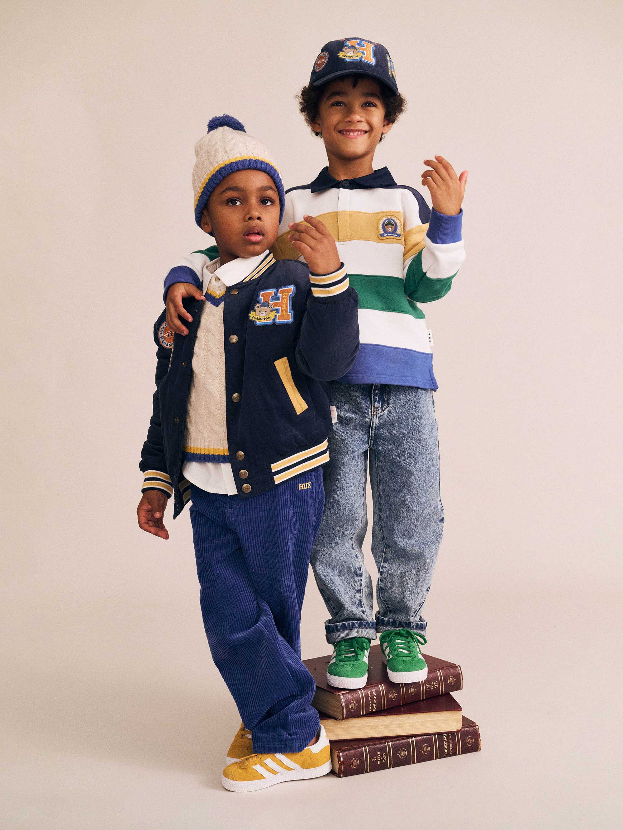 Huxbaby Colour Block Panelled Rugby