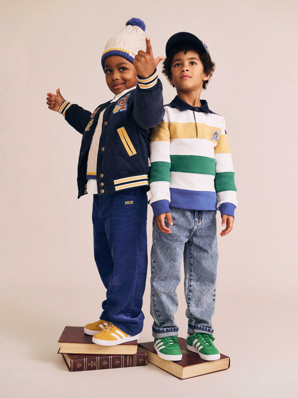 Huxbaby Colour Block Panelled Rugby