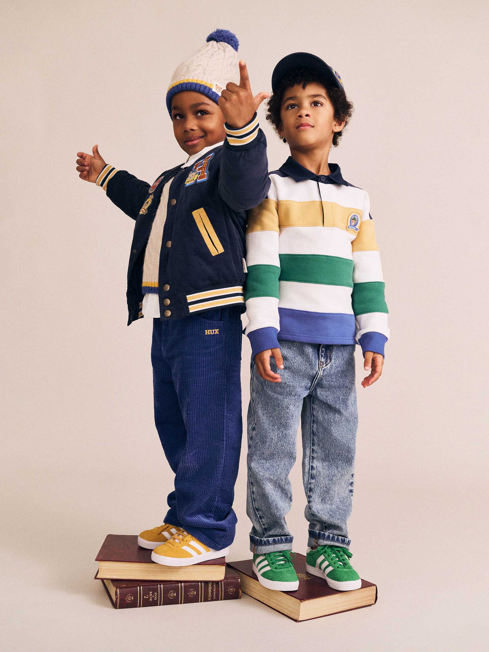 Huxbaby Colour Block Panelled Rugby