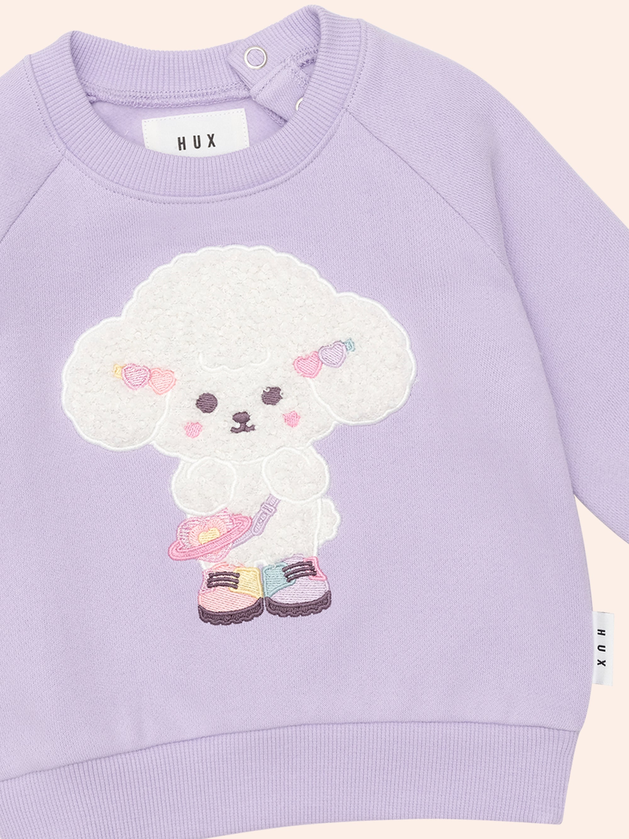Huxbaby Poodle Puff Sweatshirt