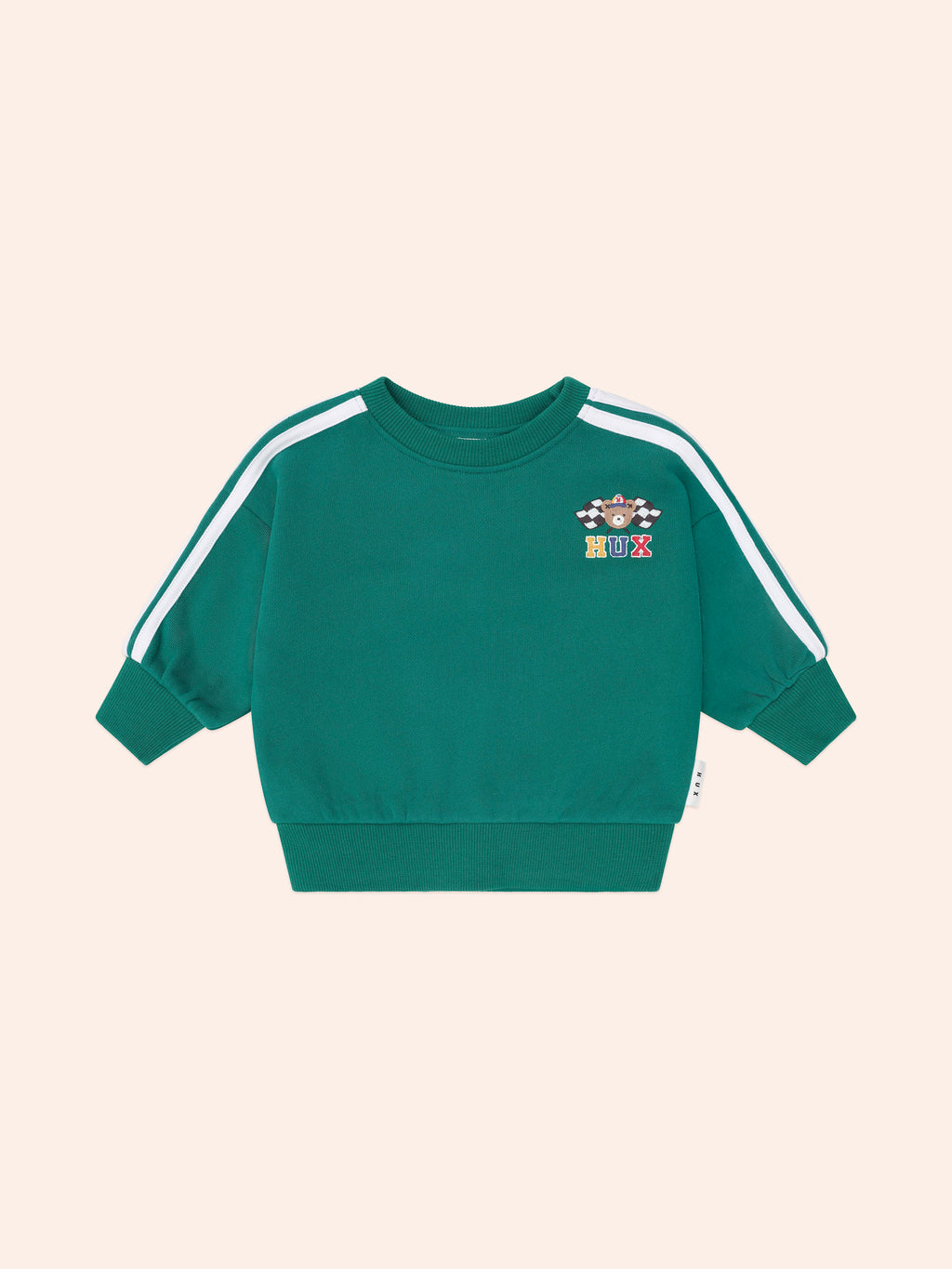 Huxbaby Racer Stripe Sweatshirt