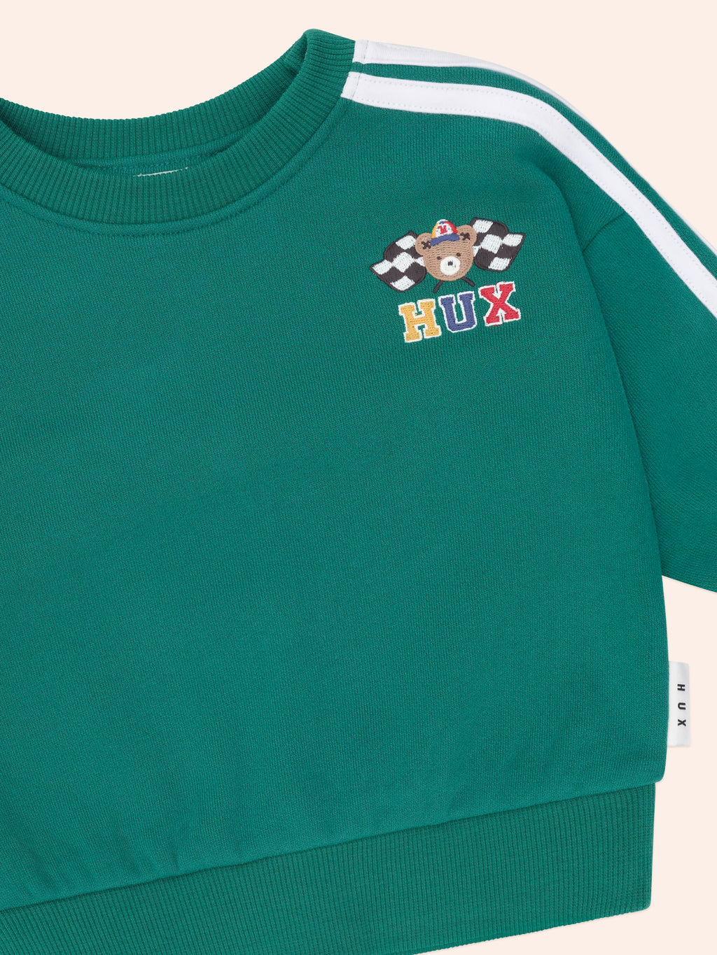 Huxbaby Racer Stripe Sweatshirt