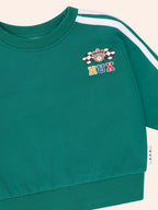 Huxbaby Racer Stripe Sweatshirt