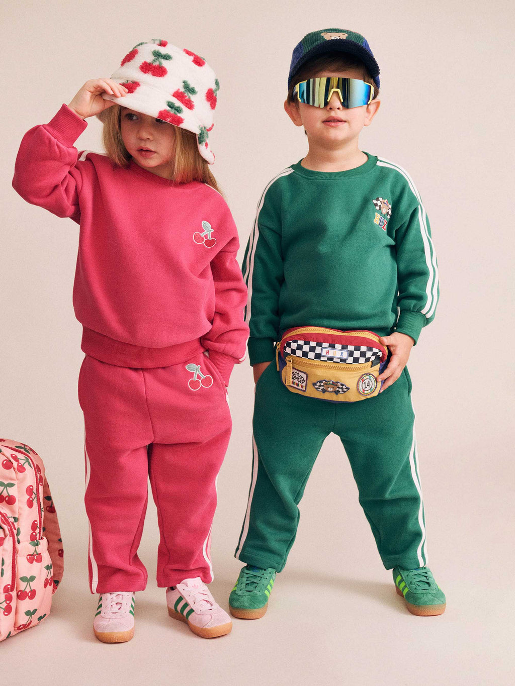 Huxbaby Racer Stripe Sweatshirt