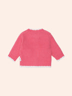 Huxbaby Crochet Bow Cardi