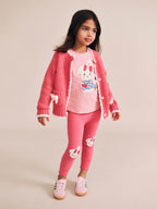 Huxbaby Crochet Bow Cardi