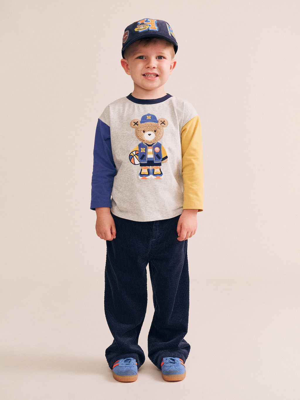 Huxbaby Cord Wide Leg Pant
