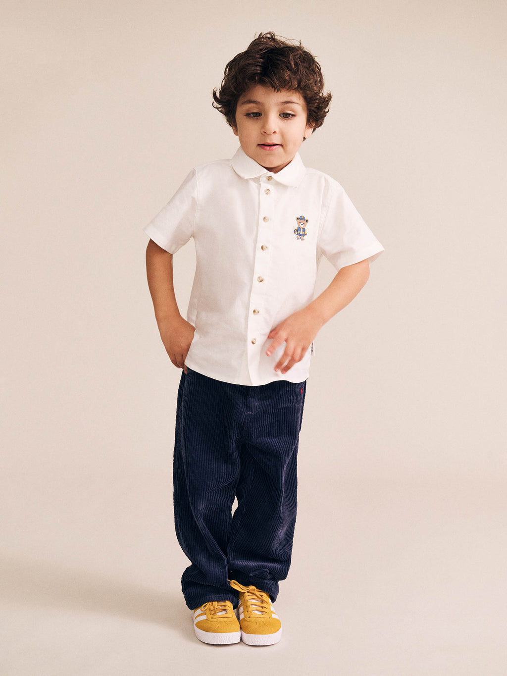 Huxbaby Cord Wide Leg Pant