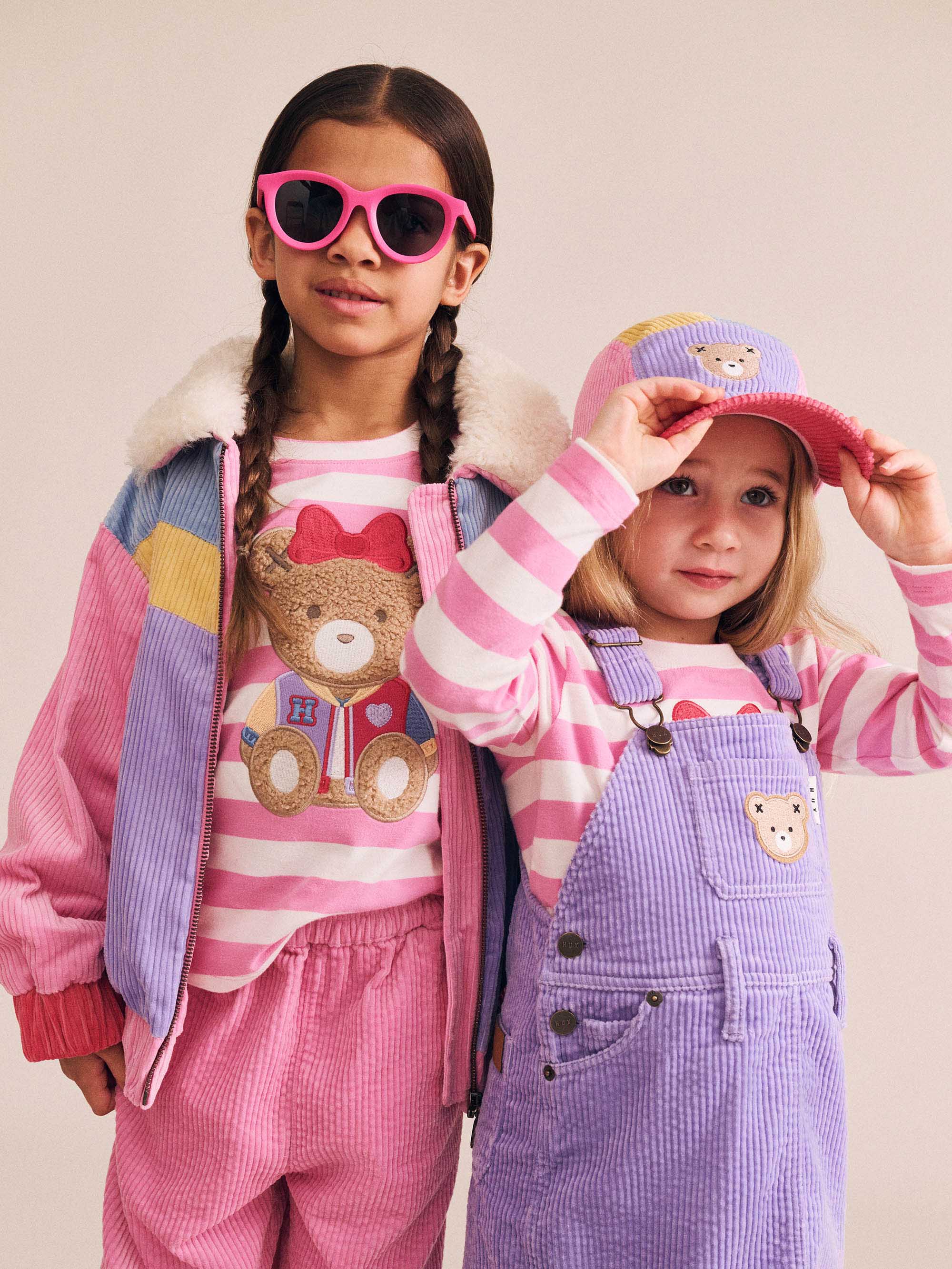 Huxbaby Cord Frill Hem Pant