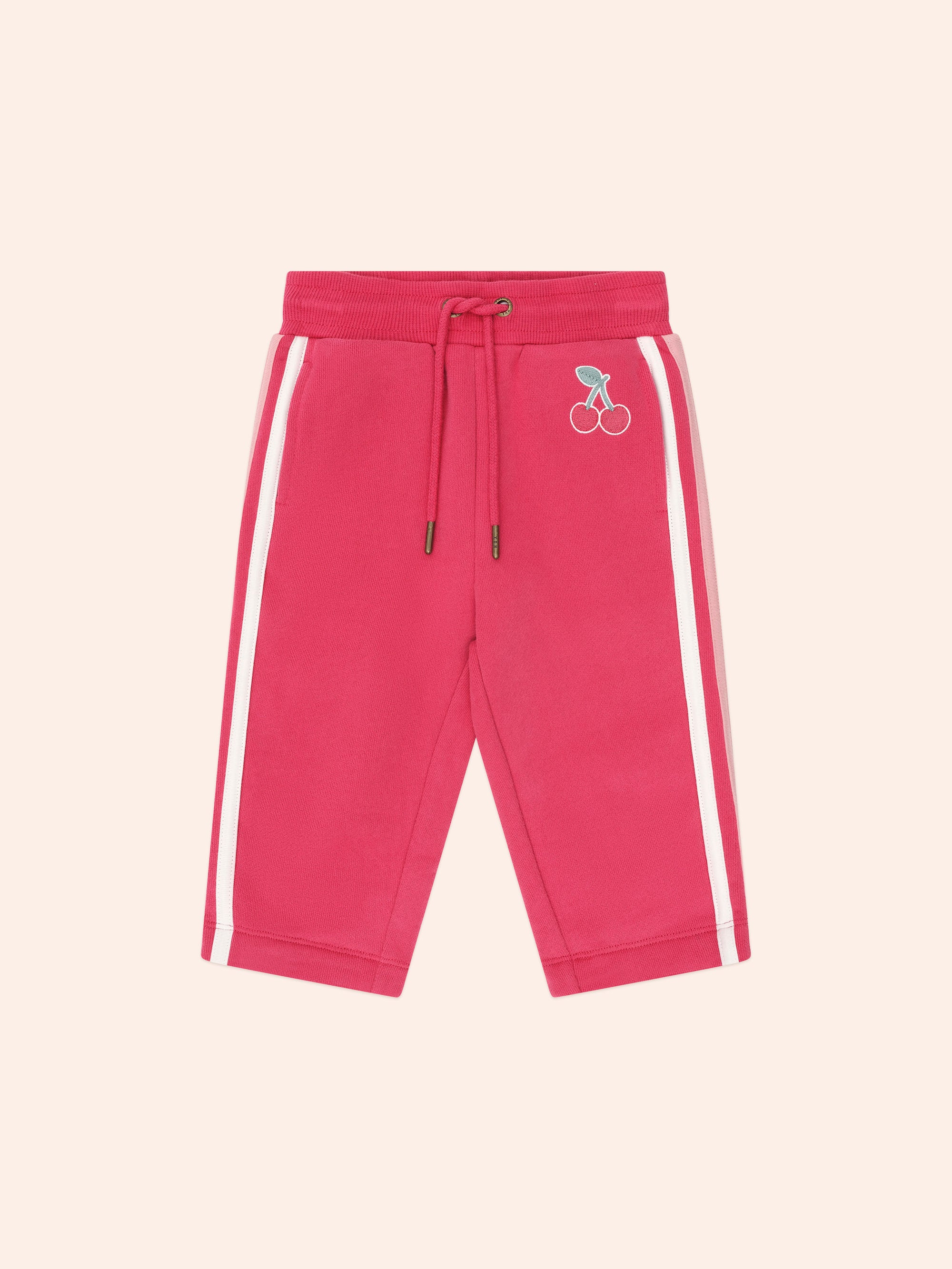 Huxbaby Cherry Racer Stripe Trackpant