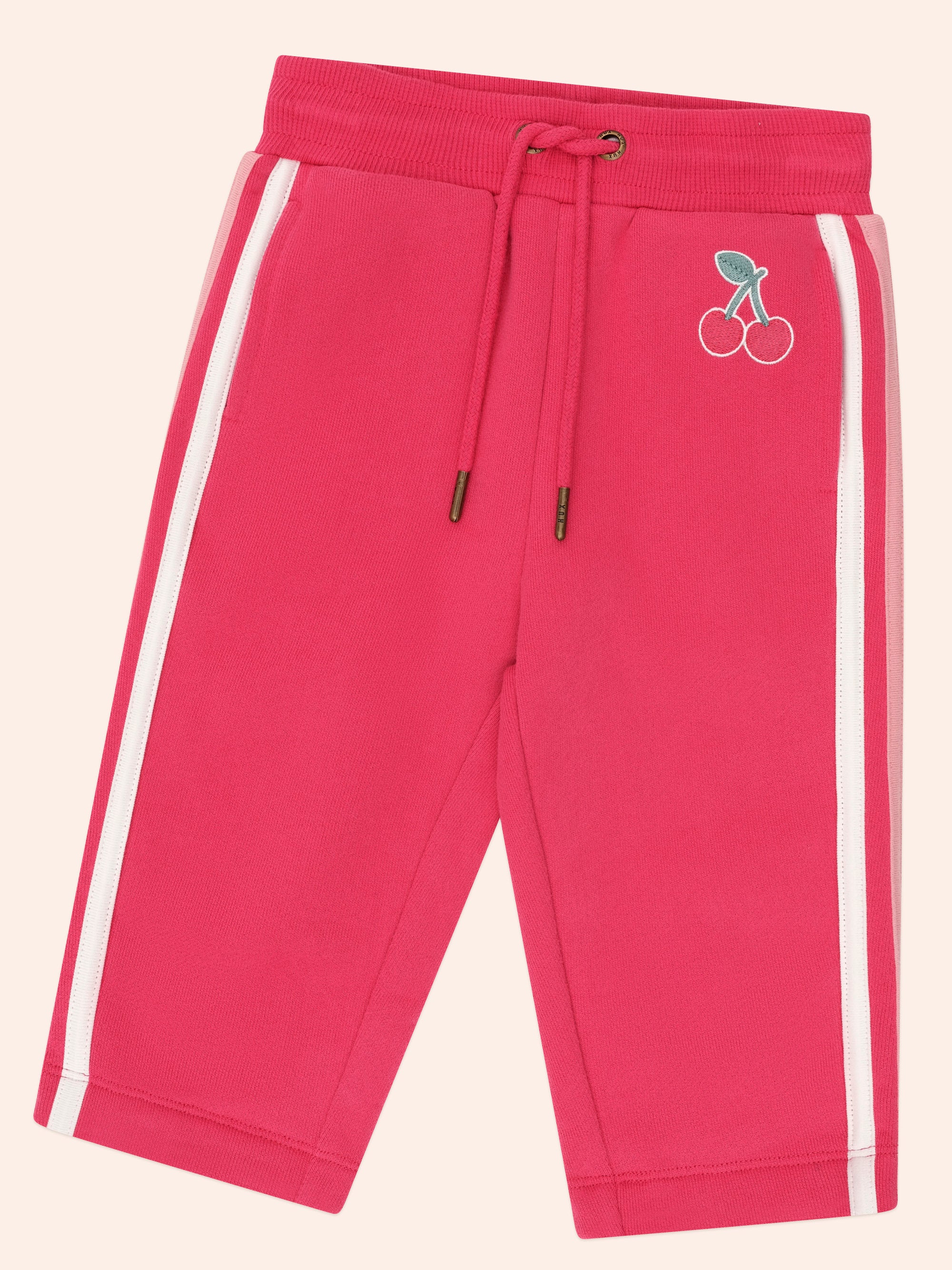 Huxbaby Cherry Racer Stripe Trackpant