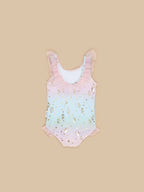 Huxbaby Star Mermaid Flounce Swimsuit
