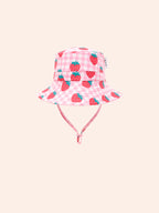 Hubaby Strawberry Check Swim Hat