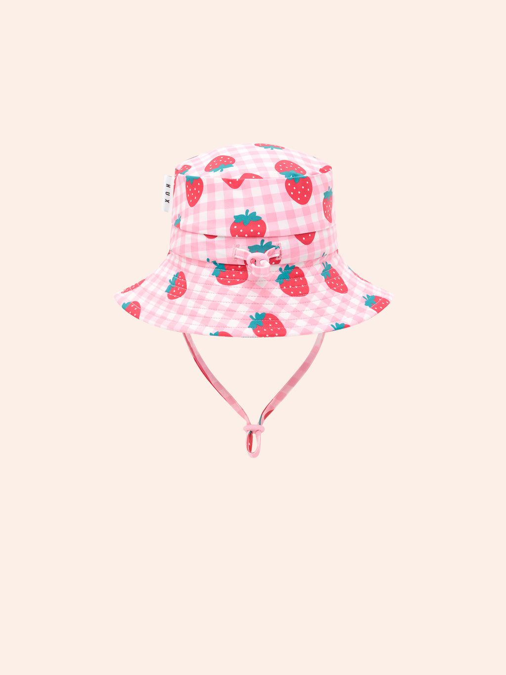 Hubaby Strawberry Check Swim Hat