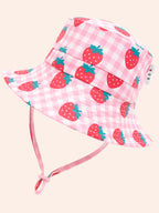 Hubaby Strawberry Check Swim Hat