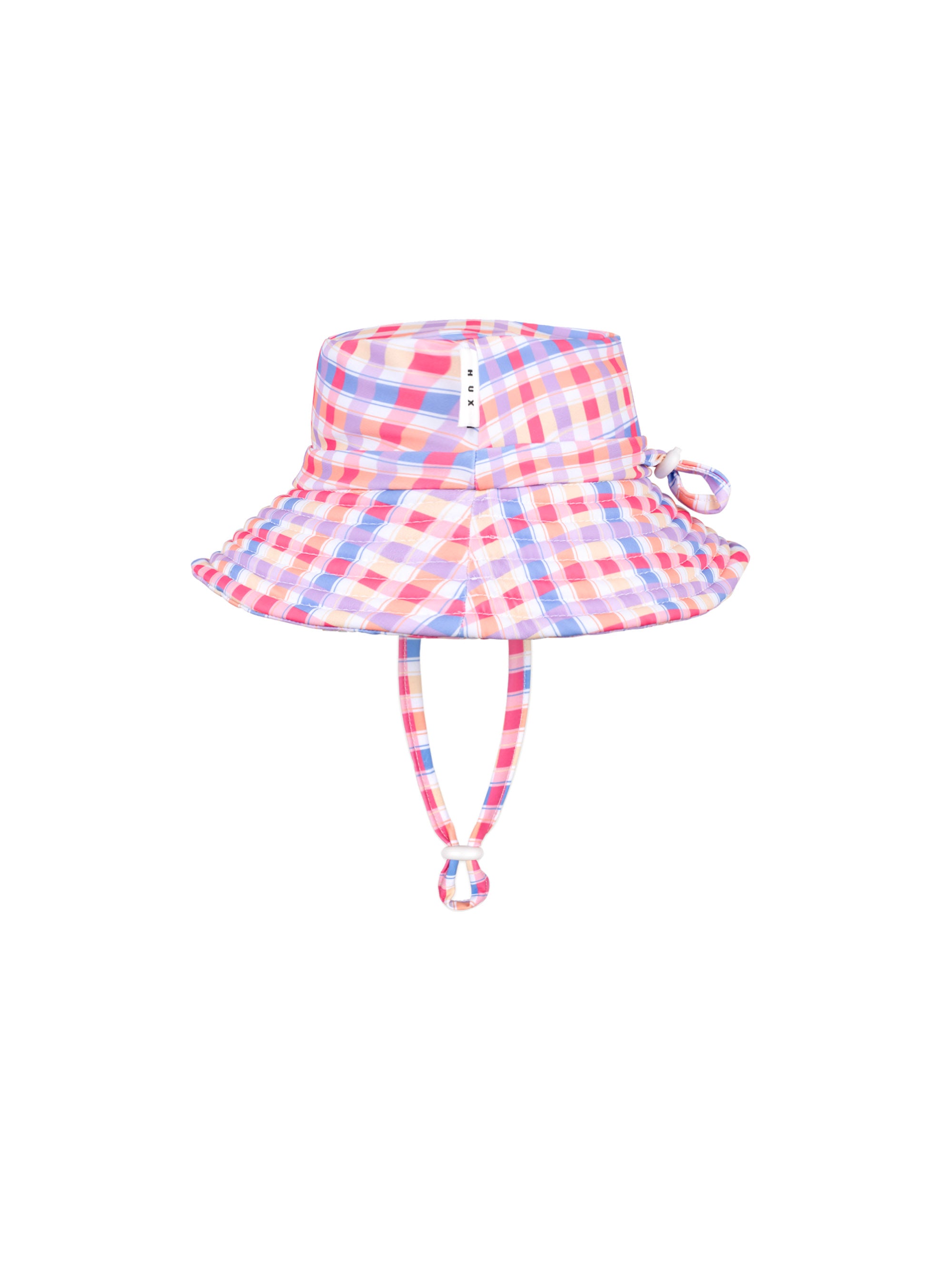 Huxbaby Rainbow Check Swim Hat