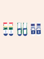 Huxbaby 3 Pack Boys Sports Socks