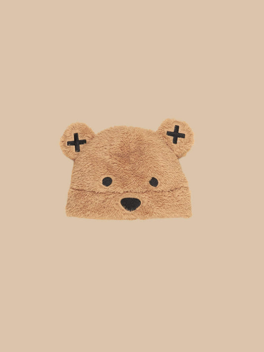 Huxbaby TEDDY BEAR FUR BEANIE - Bear