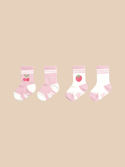 Huxbaby Sporty Fruit 2PK Socks