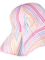 Huxbaby Frilly Sunhat Rainbow Stripe