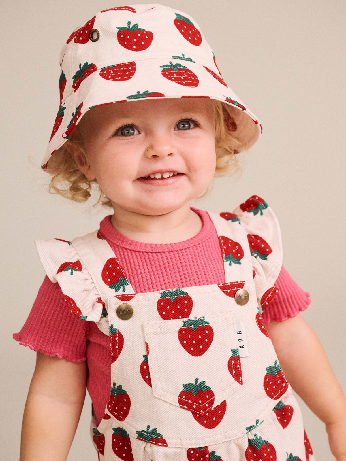 Huxbaby Strawberry Bucket Hat