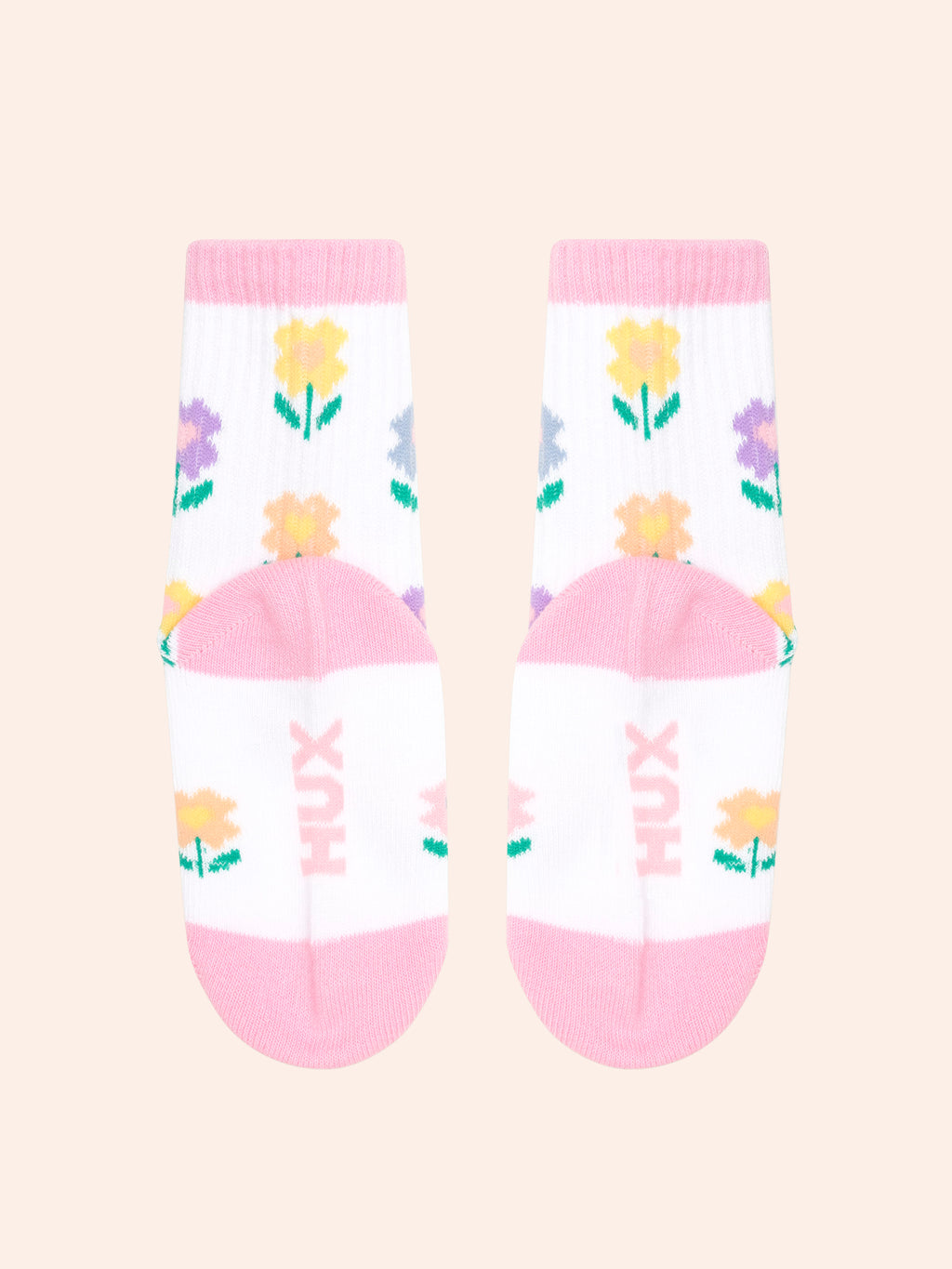 Huxbaby 3 Pack Girls Sports Socks