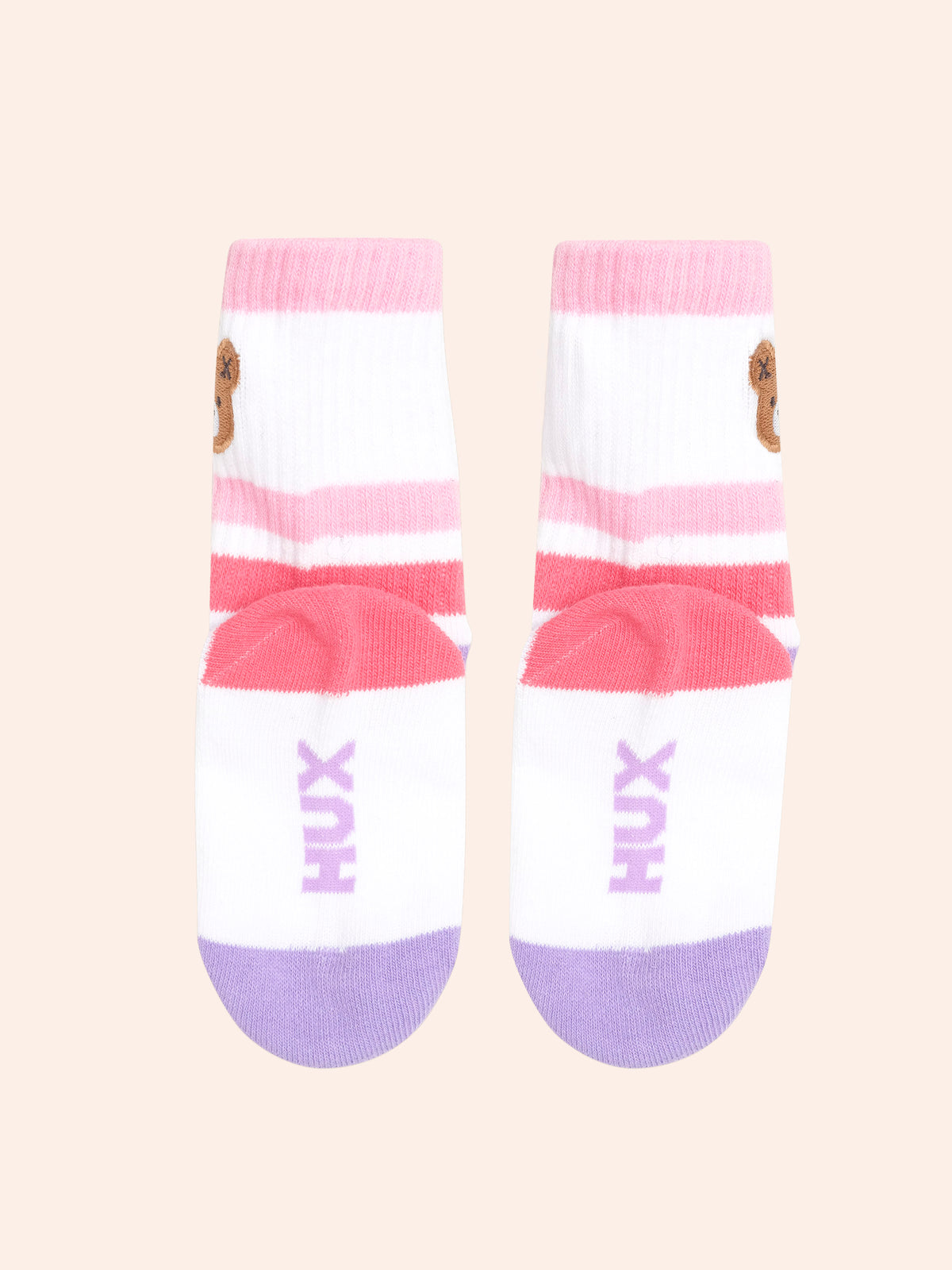 Huxbaby 3 Pack Girls Sports Socks