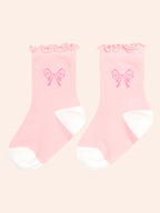 Huxbaby 3 Pack Girls Frill Socks