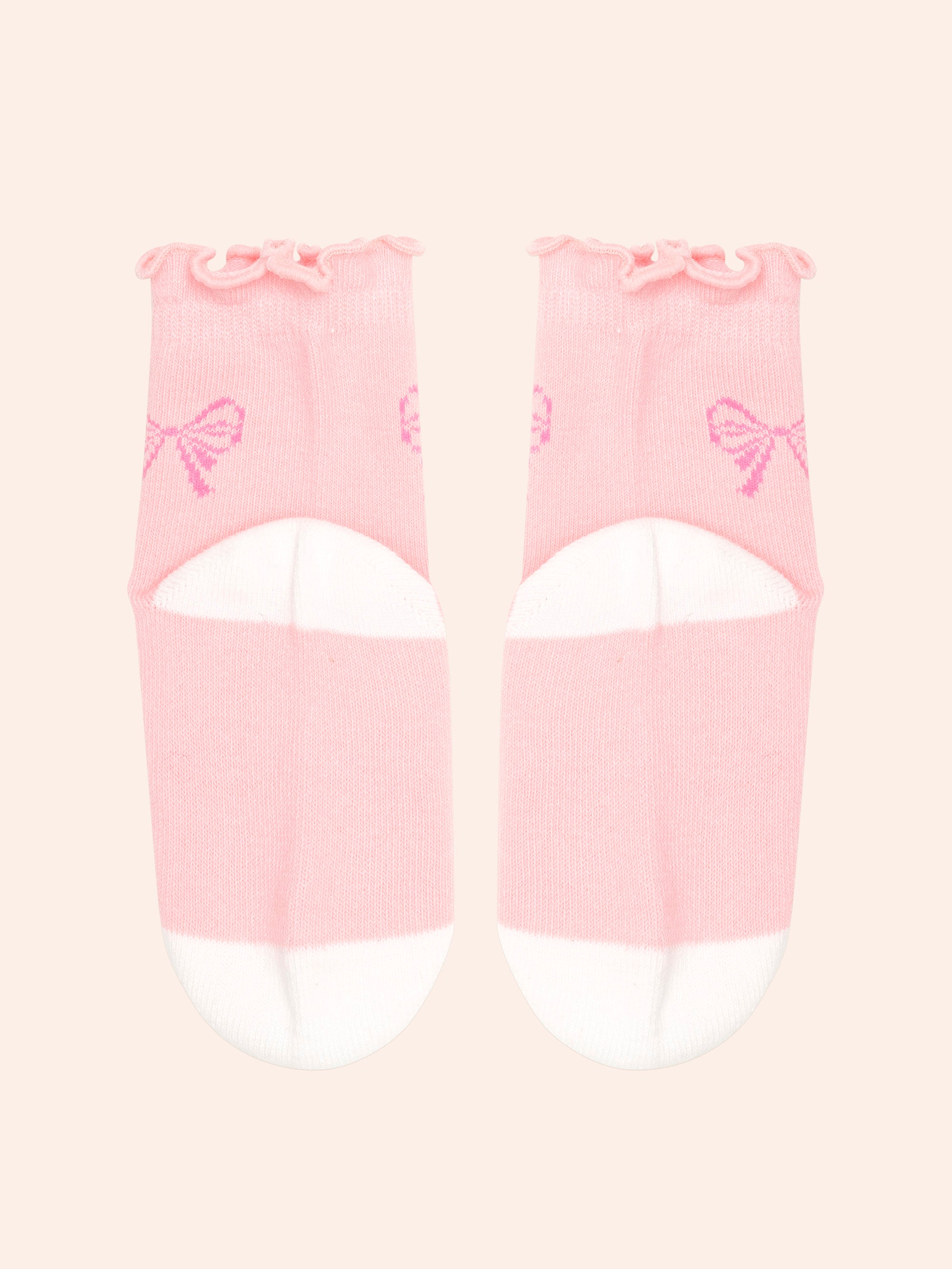 Huxbaby 3 Pack Girls Frill Socks