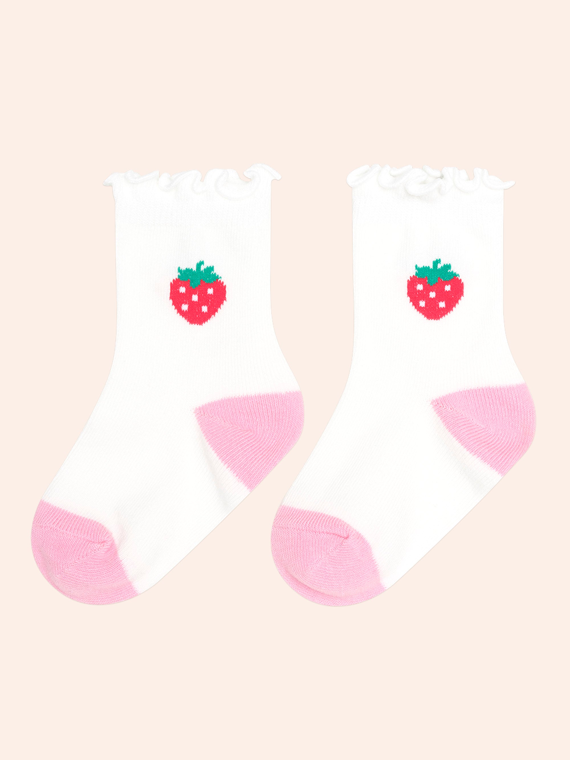 Huxbaby 3 Pack Girls Frill Socks