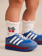 Huxbaby 3 Pack Girls Frill Socks