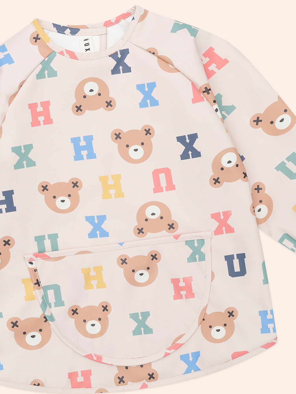 Huxbaby Hux Alphabet Messy Smock
