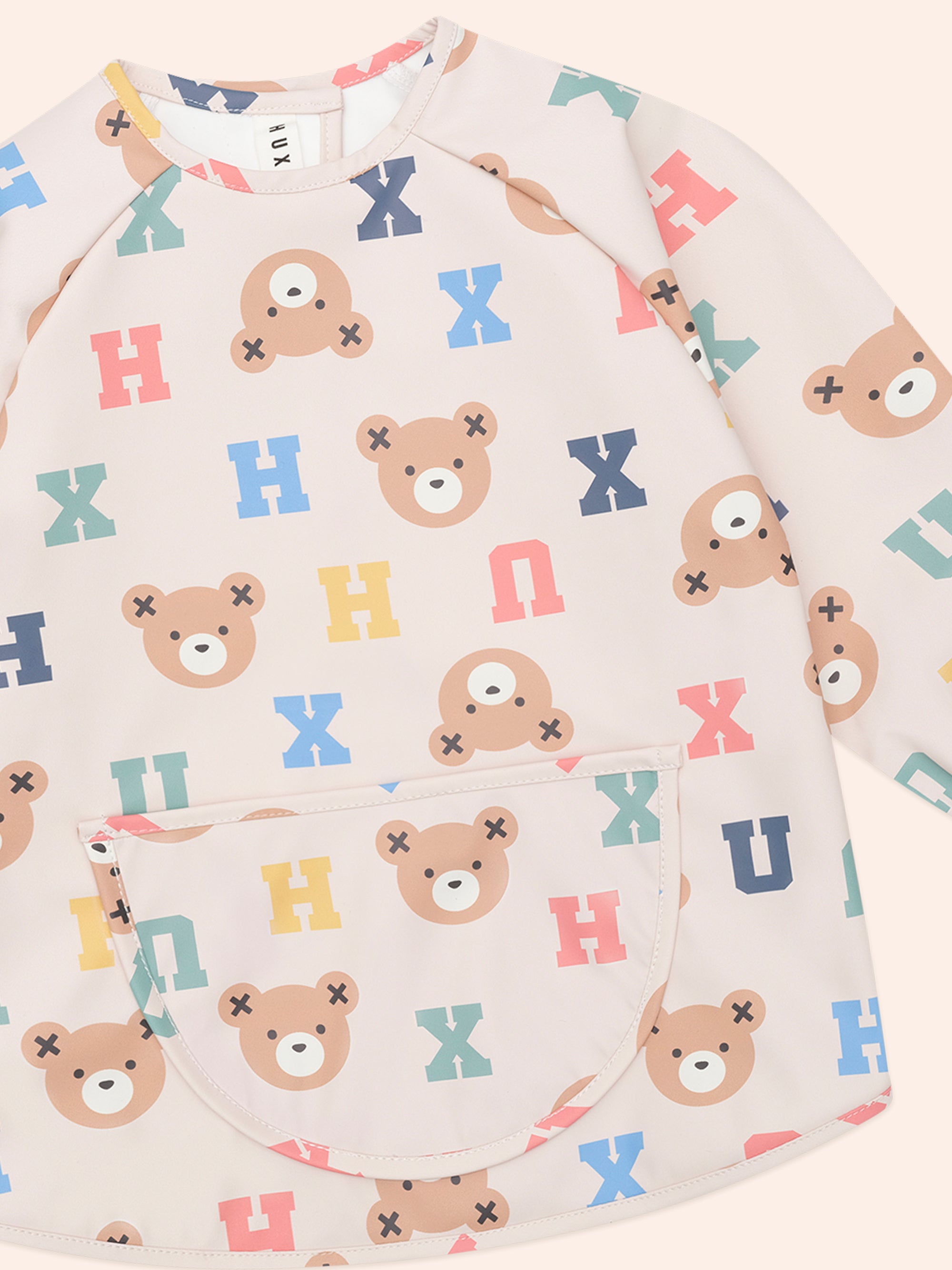 Huxbaby Hux Alphabet Messy Smock